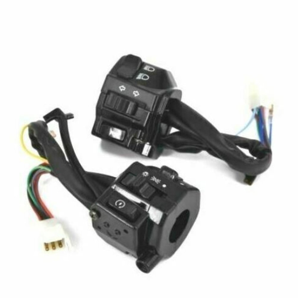 7/8" 22mm Universal Motorcycle Right~Left Aluminum Alloy Control Switch